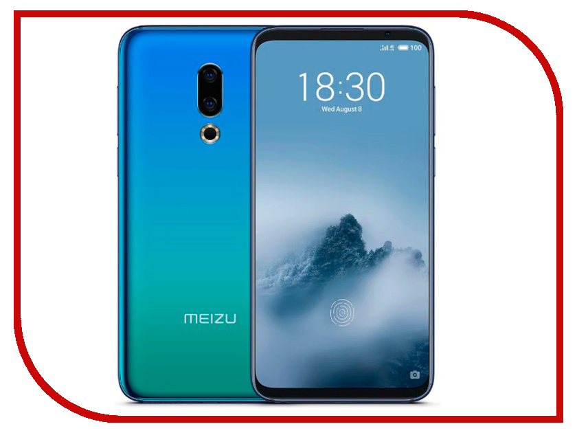 

Сотовый телефон Meizu 16th 6Gb RAM 64Gb Aurora Blue, 16th