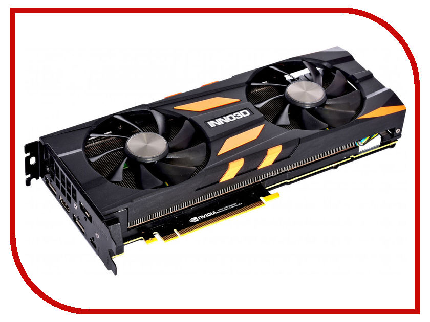 фото Видеокарта Inno3D GeForce RTX 2080 Ti 1590 МГц PCI-E 3.0 11264MB 14000MHz 352 bit HDMI HDCP X2 OC N208T2-11D6X-2150633