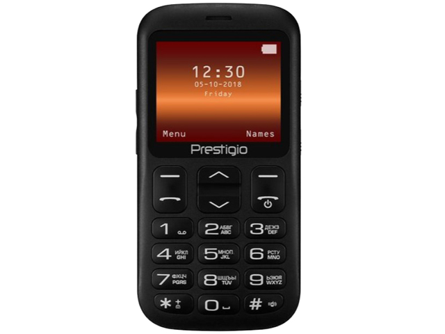 

Сотовый телефон Prestigio Muze L1 Black PFP1220DUO, Muze L1