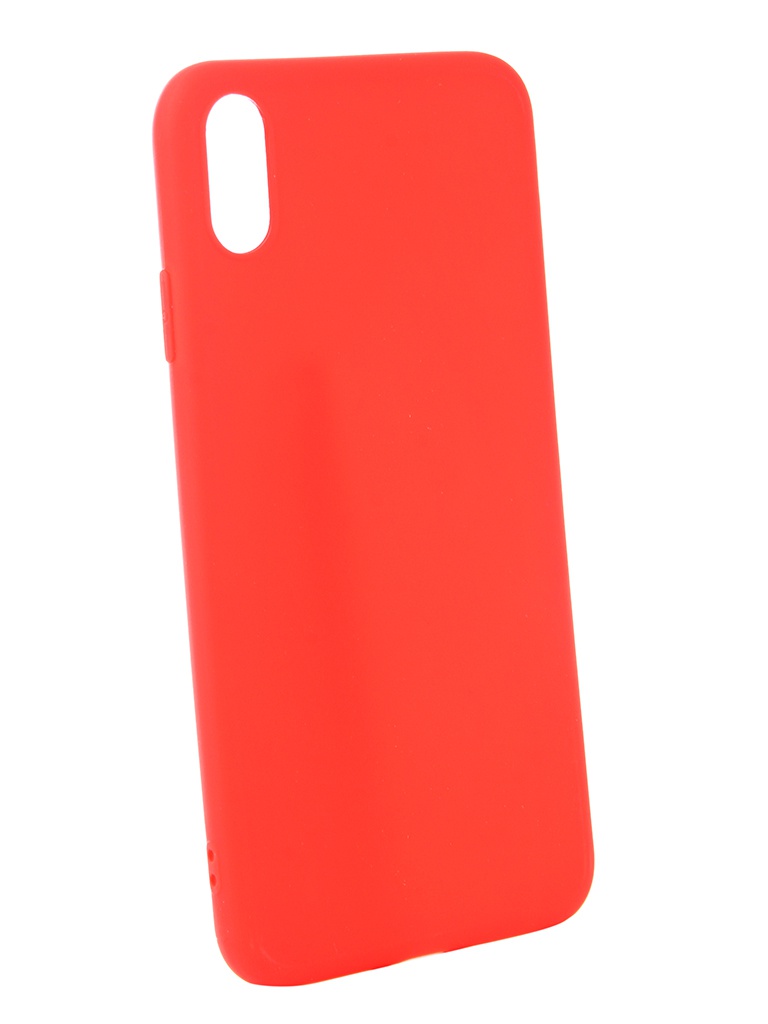 

Аксессуар Чехол Zibelino для APPLE iPhone XS Max Soft Matte Red ZSM-APL-XSMAX-RED, APPLE iPhone XS Max