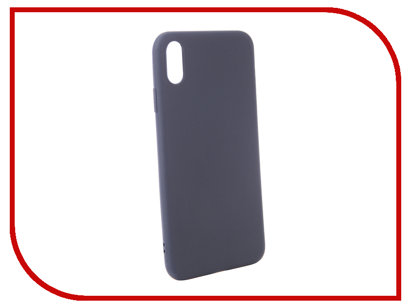 

Аксессуар Чехол Zibelino для APPLE iPhone XS Max Soft Matte Blue ZSM-APL-XSMAX-BLU, APPLE iPhone XS Max