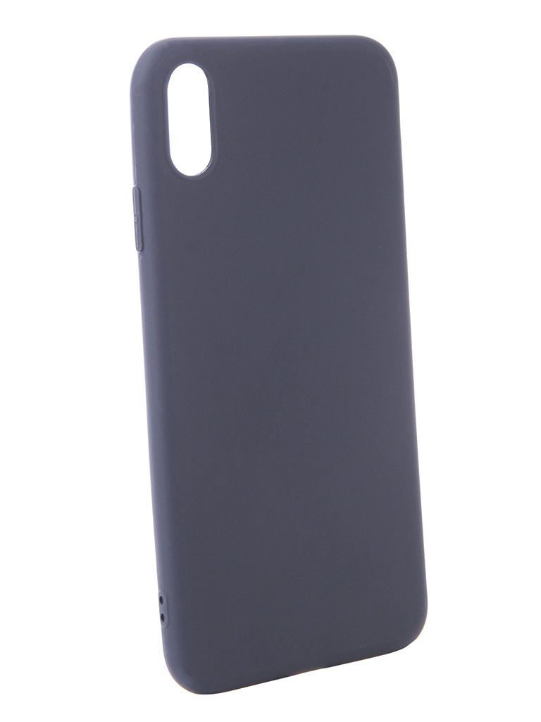 

Аксессуар Чехол Zibelino для APPLE iPhone XS Max Soft Matte Blue ZSM-APL-XSMAX-BLU, APPLE iPhone XS Max