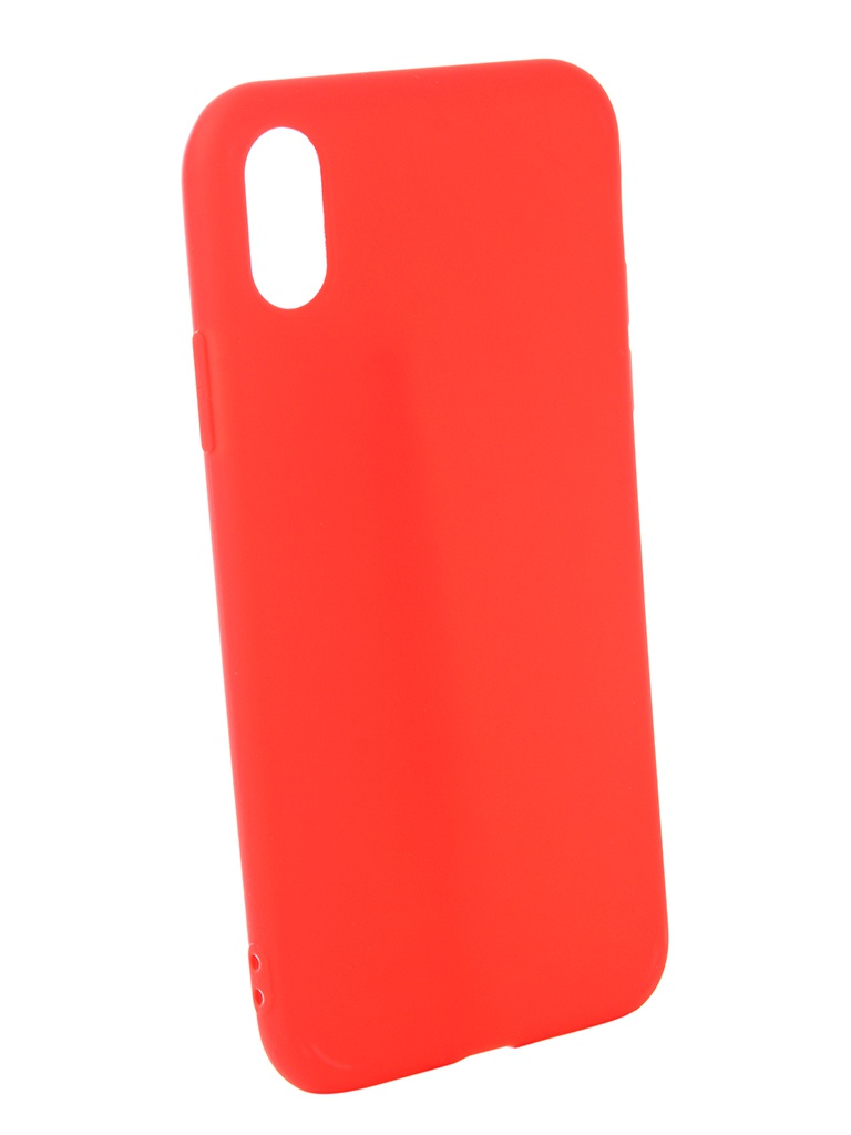 

Аксессуар Чехол Zibelino для APPLE iPhone XS Soft Matte Red ZSM-APL-XS-RED, APPLE iPhone XS