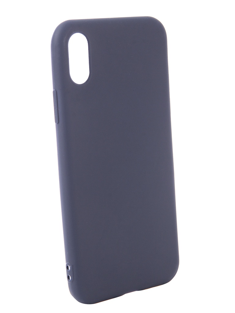 

Аксессуар Чехол Zibelino для APPLE iPhone XS Soft Matte Blue ZSM-APL-XS-BLU, APPLE iPhone XS