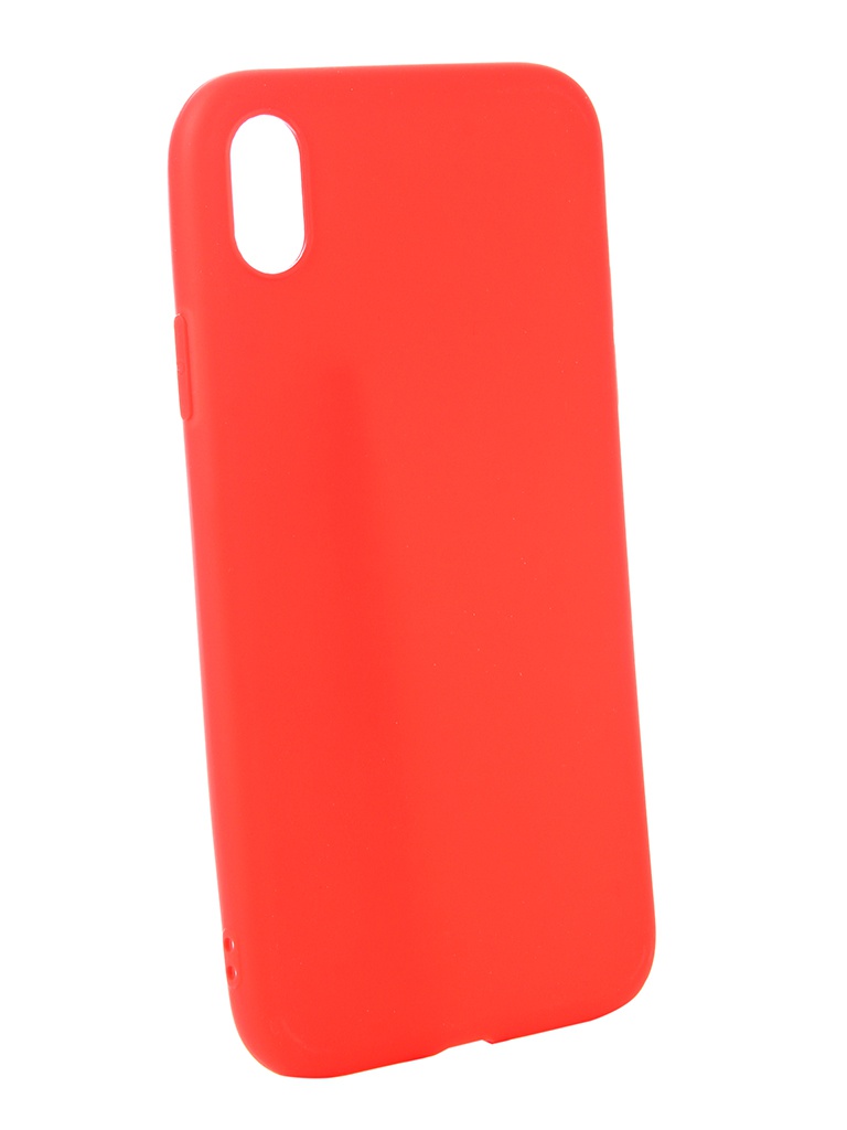 Zakazat.ru: Чехол Zibelino для APPLE iPhone XR Soft Matte Red ZSM-APL-XR-RED