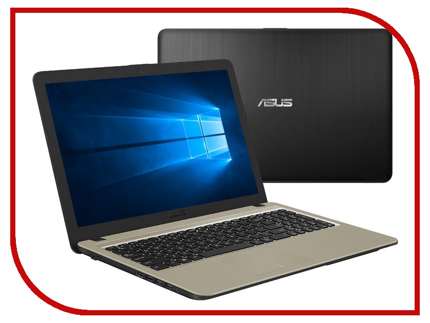 

Ноутбук ASUS X540UA-DM597T 90NB0HF1-M08730 Black (Intel Core i3-6006U 2.0 GHz/4096Mb/256Gb SSD/No ODD/Intel HD Graphics/Wi-Fi/Bluetooth/Cam/15.6/1920x1080/Windows 10 64-bit), 90NB0HF1-M08730