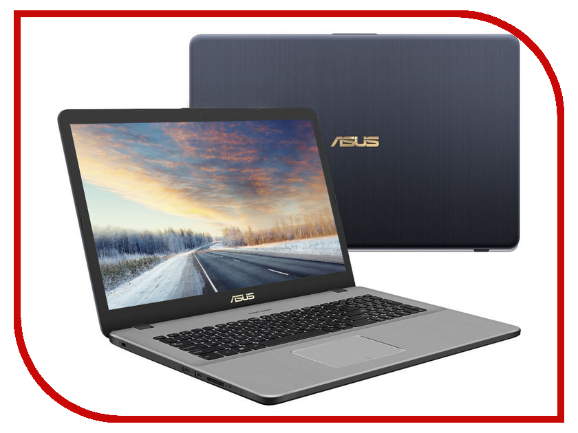 

Ноутбук ASUS N705UF-GC138 90NB0IE1-M01770 Grey (Intel Core i3-7100U 2.4 GHz/6144Mb/1000Gb/No ODD/nVidia GeForce MX130 2048Mb/Wi-Fi/Bluetooth/Cam/17.3/1920x1080/Endless), 90NB0IE1-M01770