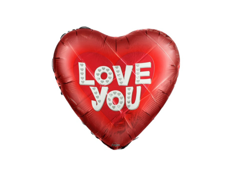 фото Шар фольгированный Anagram I Love You Сердце 18-inch Red 1352421