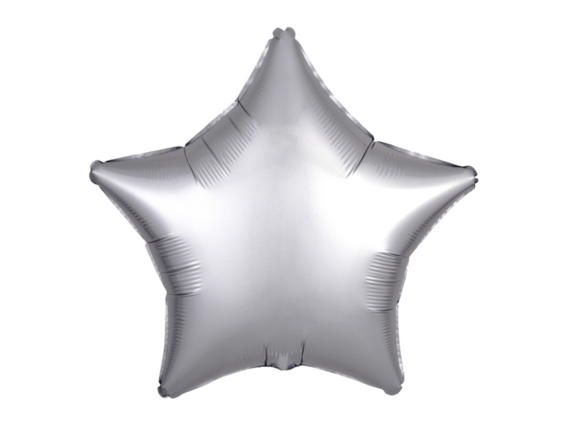 

Шар фольгированный Anagram Звезда 18-inch Platinum Satin 3282812, Звезда