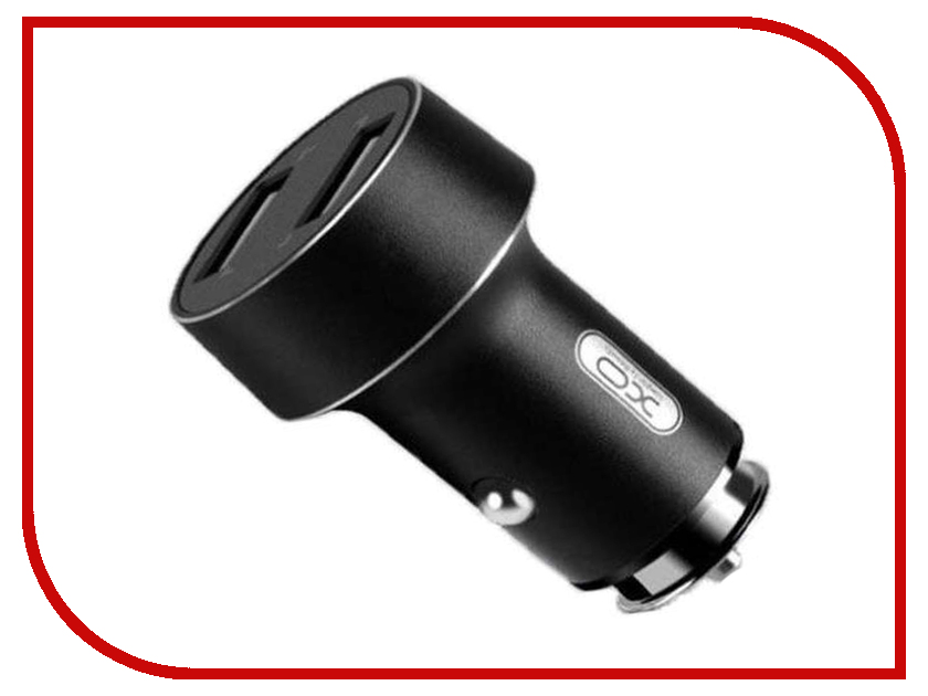 

Зарядное устройство XO CC10 2xUSB 2.4А Black, CC10