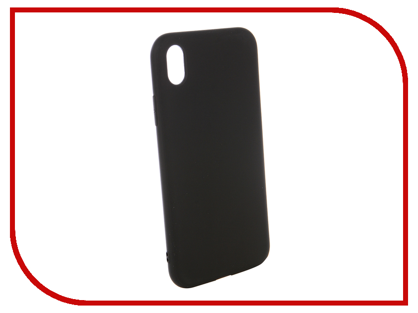 

Аксессуар Чехол Gurdini для APPLE iPhone XR Matte Silicone 0.3mm Black 906926, 906926