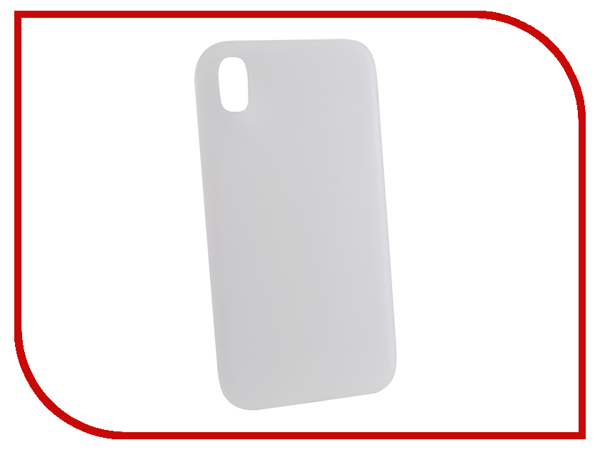 

Аксессуар Чехол для APPLE iPhone XR Gurdini Matte Silicone 0.3mm Transparent 906927, 906927