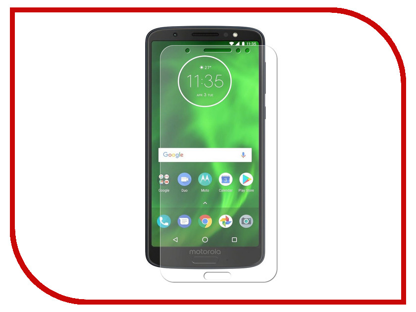 

Аксессуар Защитная пленка LuxCase для Motorola Moto G6 суперпрозрачная 52133, 52133