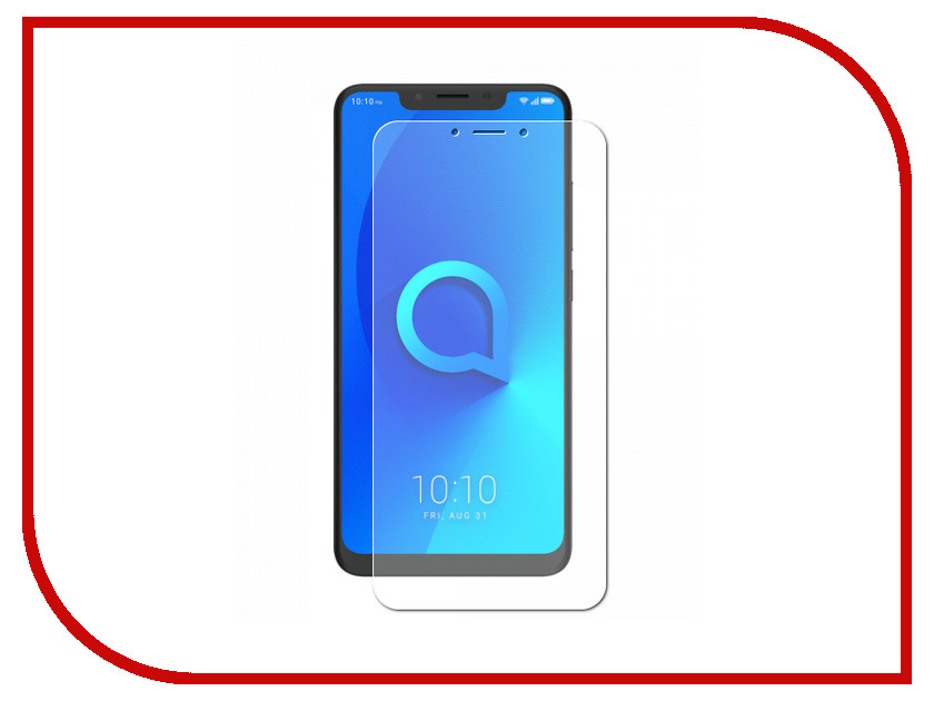 

Аксессуар Защитная пленка для Alcatel 5V LuxCase Full Screen Transparent 88579, 88579