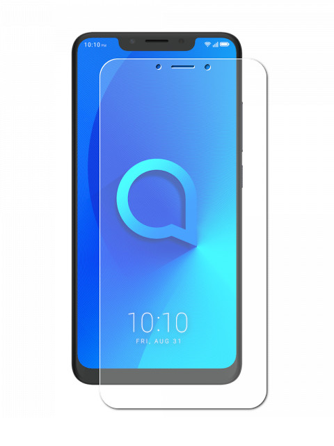 

Аксессуар Защитная пленка для Alcatel 5V LuxCase Full Screen Transparent 88579, 88579