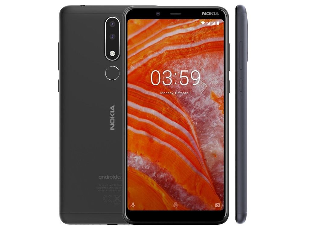 

Сотовый телефон Nokia 3.1 Plus (TA-1104) 32Gb Baltic, 3.1 Plus
