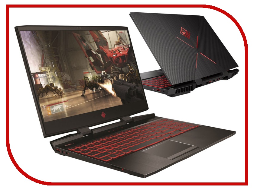 

Ноутбук HP Omen 15-dc0021ur 4GU59EA Shadow Black (Intel Core i5-8300H 2.3 GHz/12288Mb/1000Gb + 128Gb SSD/No ODD/nVidia GeForce GTX 1050 Ti 4096Mb/Wi-Fi/Bluetooth/Cam/15.6/1920x1080/DOS), 4GU59EA