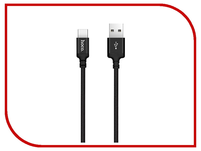 

Аксессуар Hoco Times Speed X14a USB - Type C 2M Black, X14a