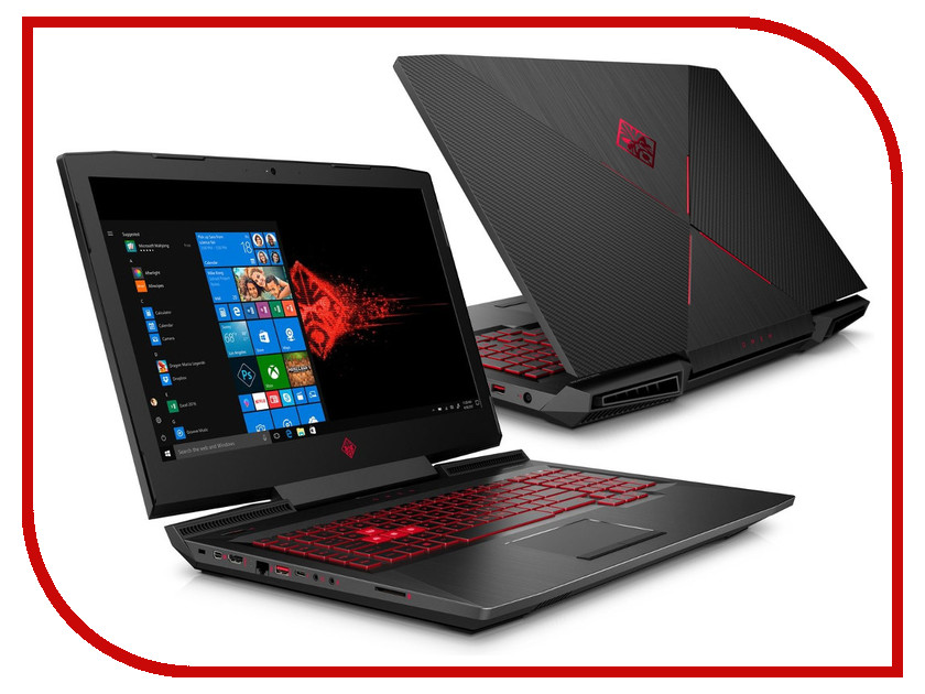 

Ноутбук HP Omen 17-an104ur 4GR79EA Shadow Black (Intel Core i7-8750H 2.2 GHz/16384Mb/1000Gb + 256Gb SSD/nVidia GeForce GTX 1070 8192Mb/Wi-Fi/Cam/17.3/1920x1080/Windows 10 64-bit), 4GR79EA