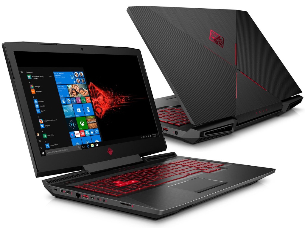 

Ноутбук HP Omen 17-an104ur 4GR79EA Shadow Black (Intel Core i7-8750H 2.2 GHz/16384Mb/1000Gb + 256Gb SSD/nVidia GeForce GTX 1070 8192Mb/Wi-Fi/Cam/17.3/1920x1080/Windows 10 64-bit), 4GR79EA