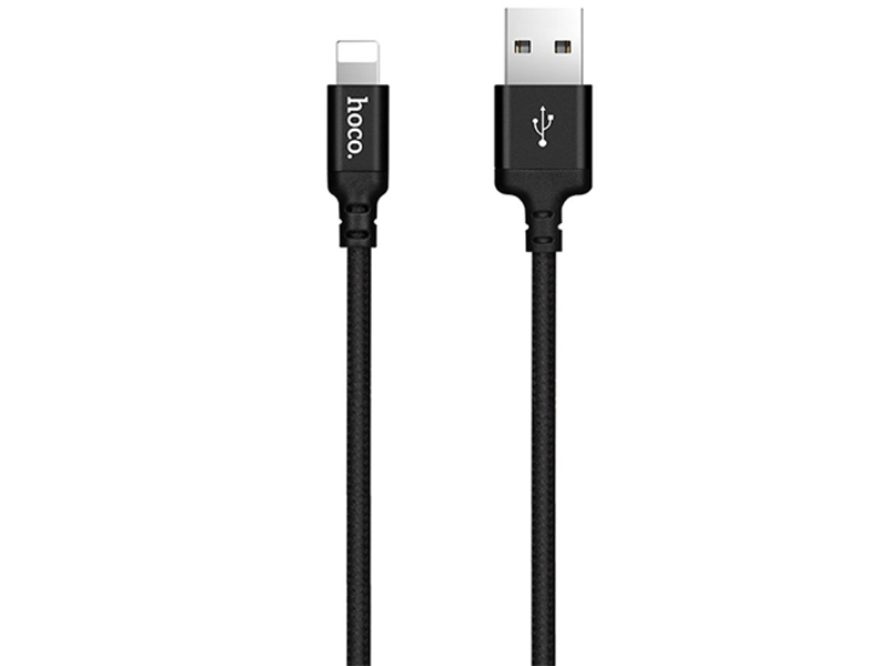  Hoco Times Speed X14i USB - Lightning 1m Black 6957531062820/0L-00037528
