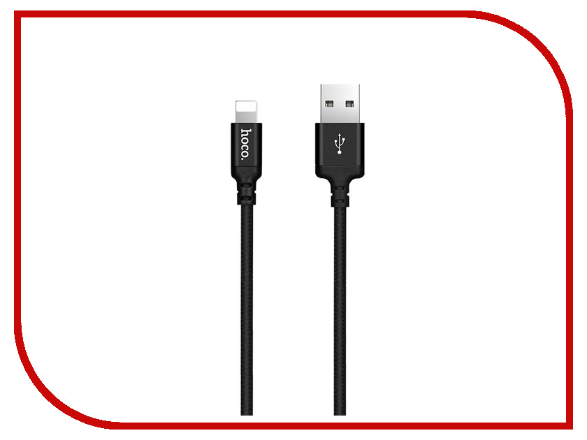 

Аксессуар Hoco Times Speed X14i USB - Lightning 2M Black, X14i