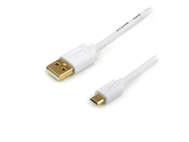 Аксессуар ATcom USB AM - Micro USB 1.8m АТ9073 цена и фото