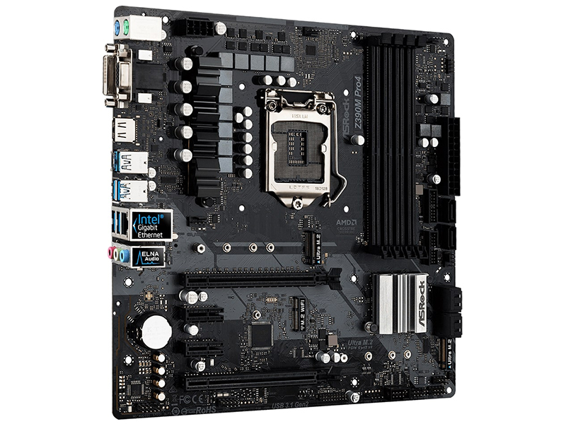 

Материнская плата ASRock Z390M Pro4, Z390M PRO4