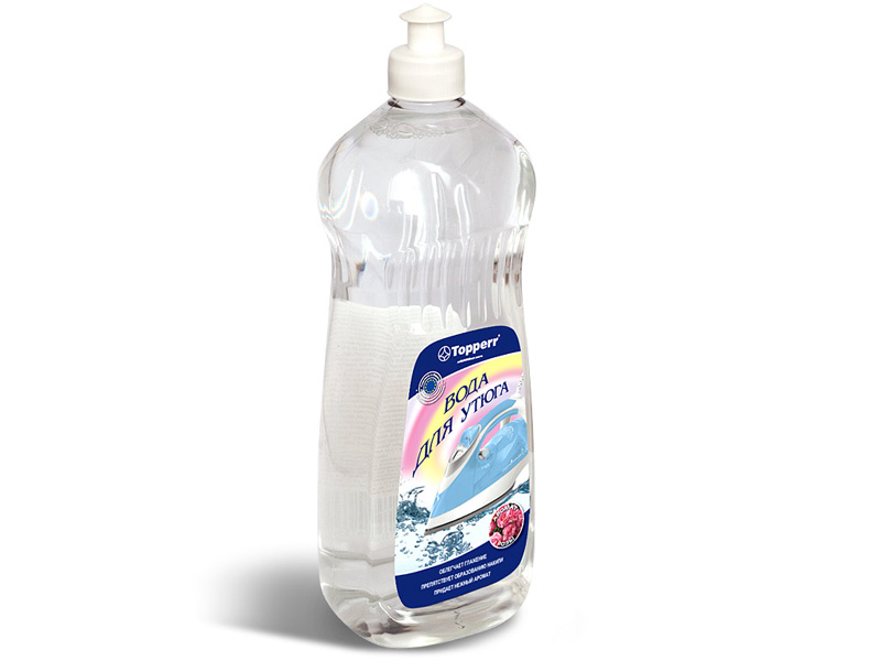 Вода для утюга парфюмированная Topperr Роза 1L 3019
