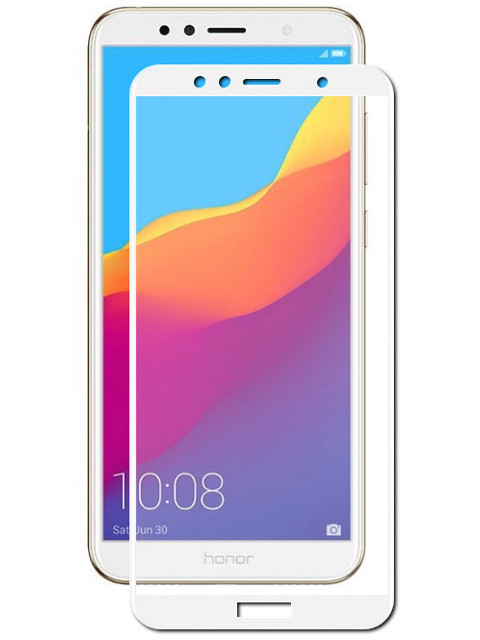 

Аксессуар Противоударное стекло Innovation для Honor 7A Pro 2D Full Glue Cover White 12688, 12688