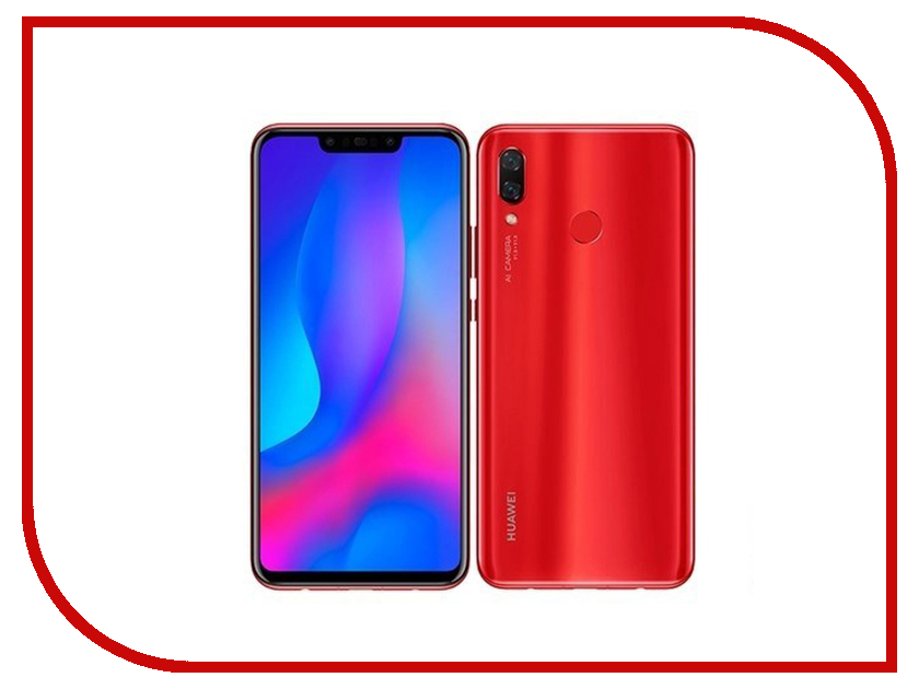 фото Сотовый телефон Huawei Nova 3 4/128GB Red