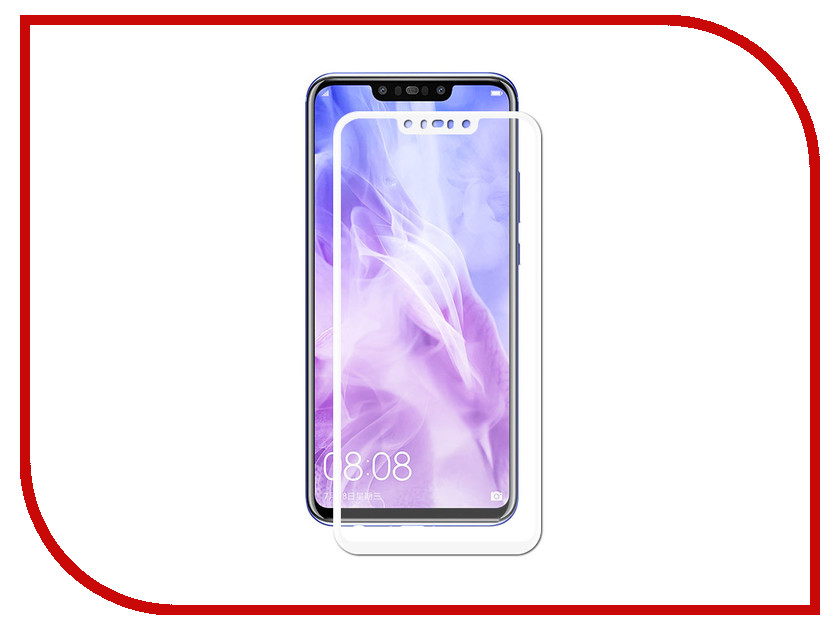 

Аксессуар Противоударное стекло для Huawei Nova 3i Innovation 2D Full Glue Cover White 12718, 12718