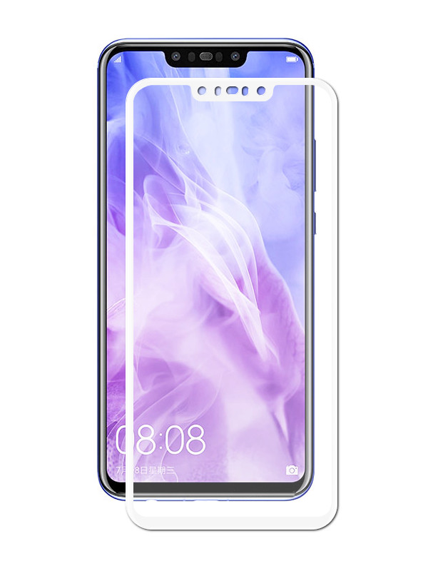 

Аксессуар Противоударное стекло Innovation для Huawei Nova 3i 2D Full Glue Cover White 12718, 12718