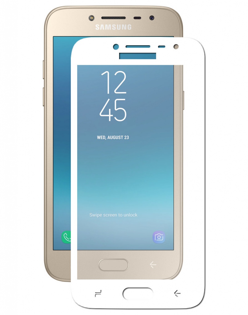 

Аксессуар Защитное стекло Innovation для Samsung Galaxy J2 2018 2D Full Glue Cover White 12799, 12799