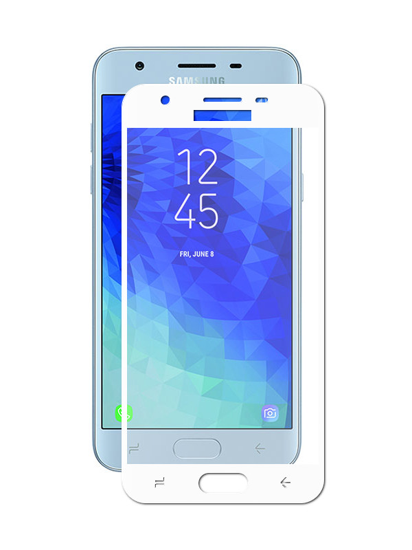 

Защитное стекло Innovation для Samsung Galaxy J3 2018 J330 2D Full Glue Cover White 12802, 12802