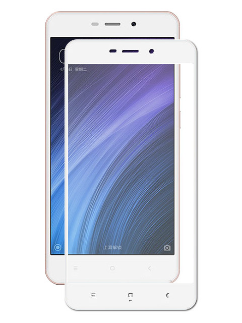 

Аксессуар Противоударное стекло Innovation для Xiaomi Redmi 4A 2D Full Glue Cover White 12724, 12724