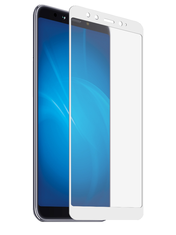 

Аксессуар Противоударное стекло Innovation для Xiaomi Redmi 6X 2D Full Glue Cover White 12772, 12772