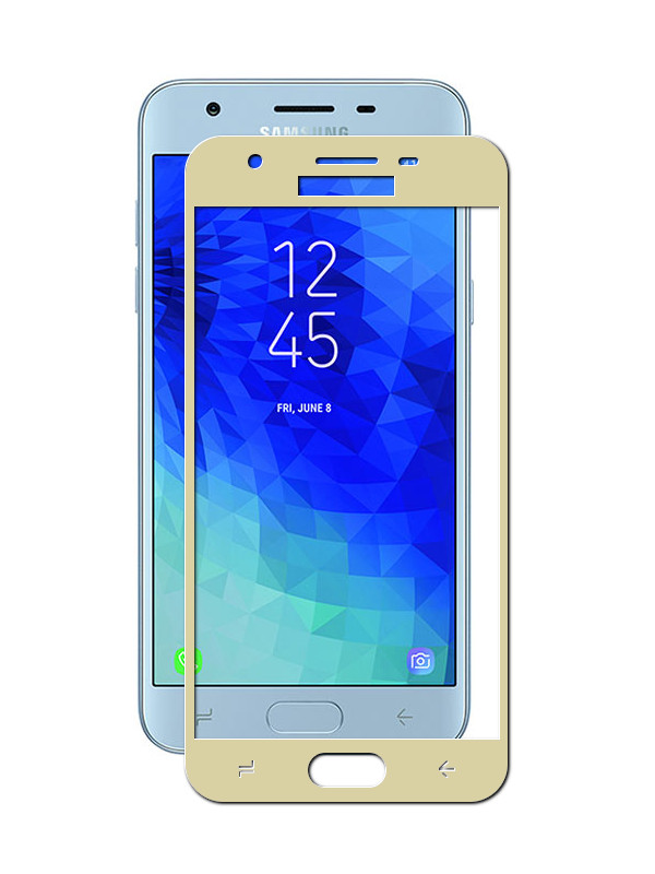 

Защитное стекло Innovation для Samsung Galaxy J3 2018 J330 2D Full Glue Cover Gold 12803, 12803
