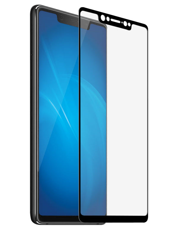 Противоударное стекло Innovation для Xiaomi Mi 8 2D Full Glue Cover Black 12765