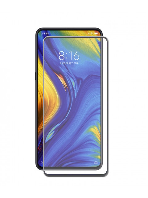 

Аксессуар Противоударное стекло Innovation для Xiaomi Mi Mix 3 2D Full Glue Cover Black 12779, 12779
