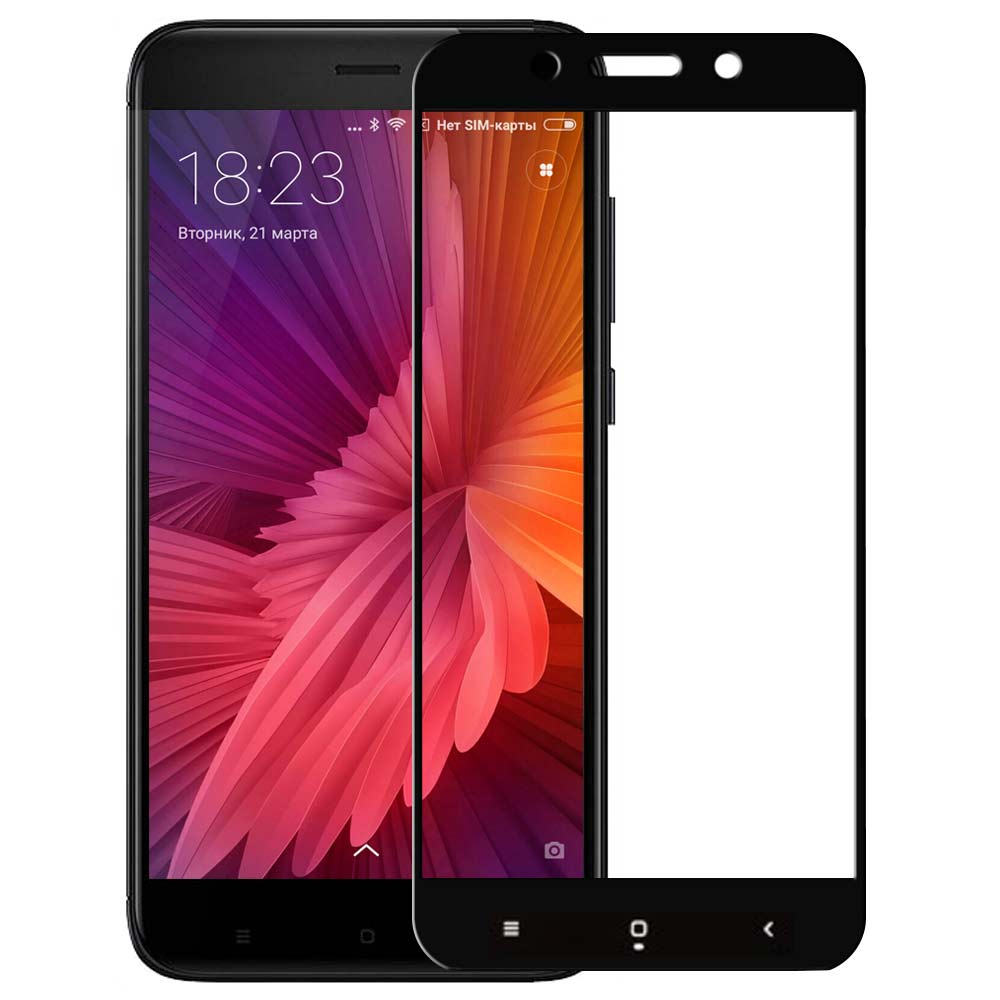 

Аксессуар Противоударное стекло Innovation для Xiaomi Redmi 4X 2D Full Glue Cover Black 12720, 12720