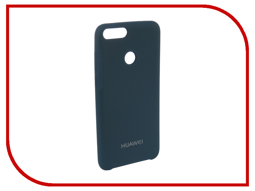 

Аксессуар Чехол Innovation для Huawei P Smart /7S Silicone Blue 12839, 12839