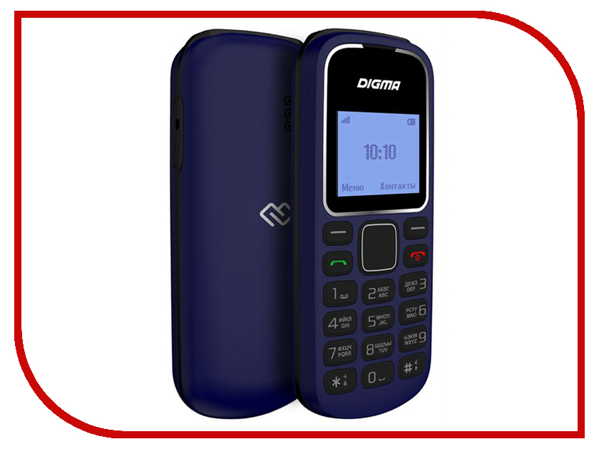

Сотовый телефон Digma LINX A105 2G Blue, Linx A105 2G