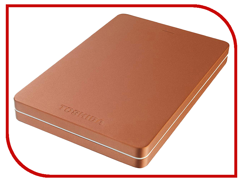 фото Жесткий диск Toshiba Canvio Alu 2Tb Red HDTH320ER3AB