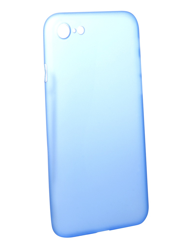 фото Аксессуар Чехол Brosco для APPLE iPhone 7 Superslim Blue IP7-PP-SUPERSLIM-BLUE