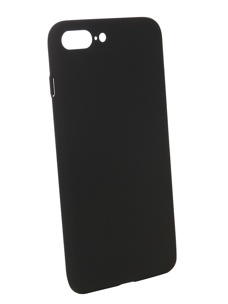 фото Аксессуар Чехол Brosco для APPLE iPhone 7 Plus Softtouch Black IP7P-4SIDE-ST-BLACK