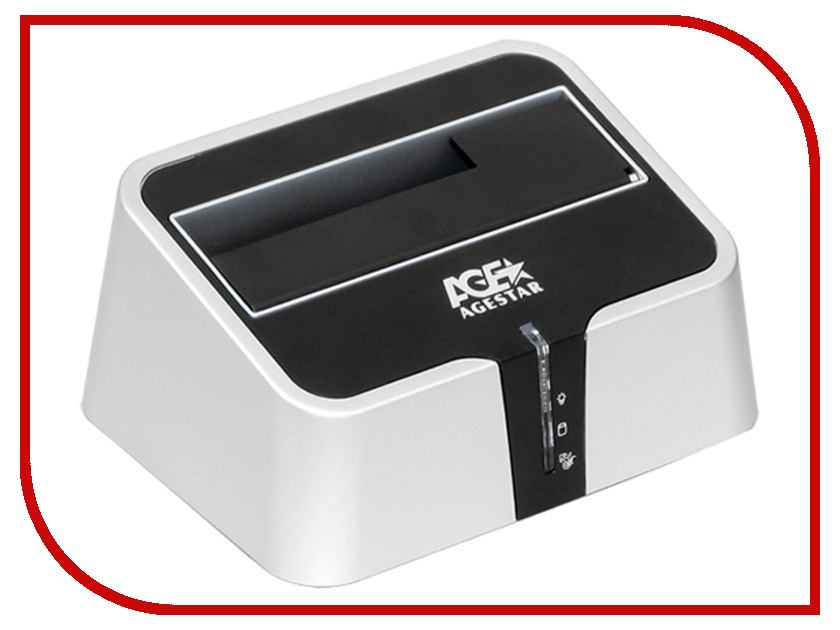 

Док-станция AgeStar Docking Station 3CBT2-6G Silver, 3CBT2-6G