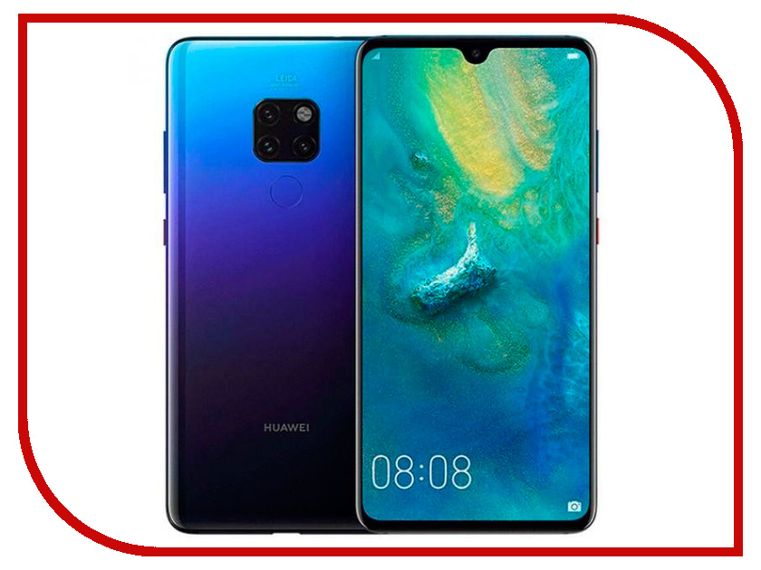 

Сотовый телефон Huawei Mate 20 6/128GB Twilight, Mate 20