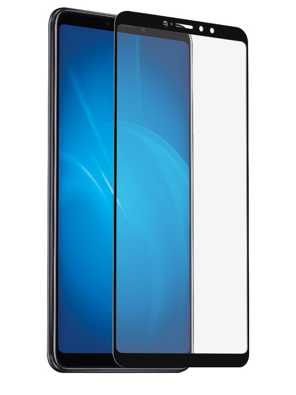 

Защитное стекло DF для Xiaomi Mi Мaх 3 Fullscreen xiColor-40 Black Frame, Xiaomi Mi Мaх 3