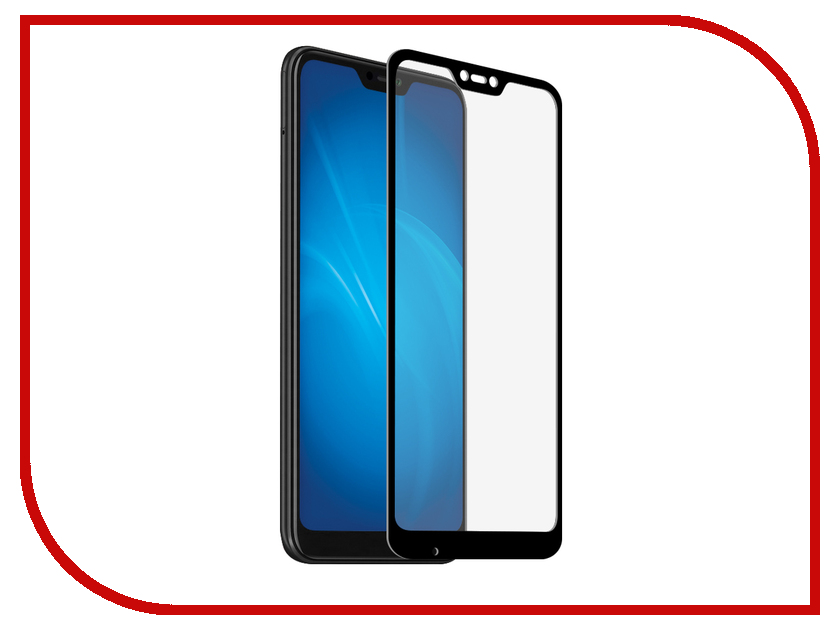 

Аксессуар Защитное стекло Ubik для Xiaomi Mi A2 Lite 5D Black, 2654